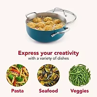KitchenAid Color-Finished Stainless Steel 3-Ply Base  4-qt. Dutch Oven