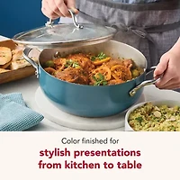 KitchenAid Color-Finished Stainless Steel 3-Ply Base  4-qt. Dutch Oven