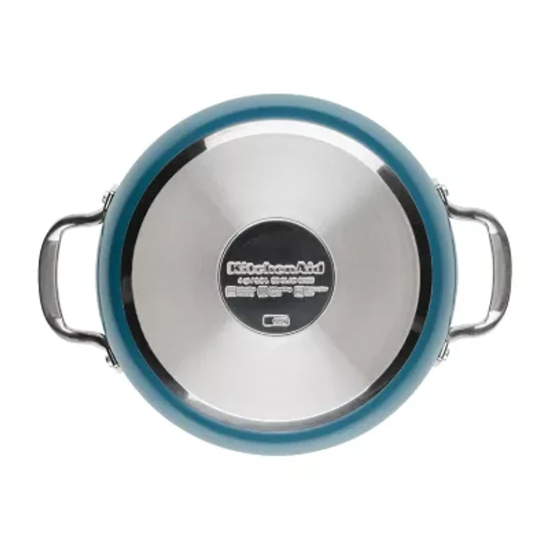 KitchenAid Color-Finished Stainless Steel 3-Ply Base 4-qt. Dutch Oven