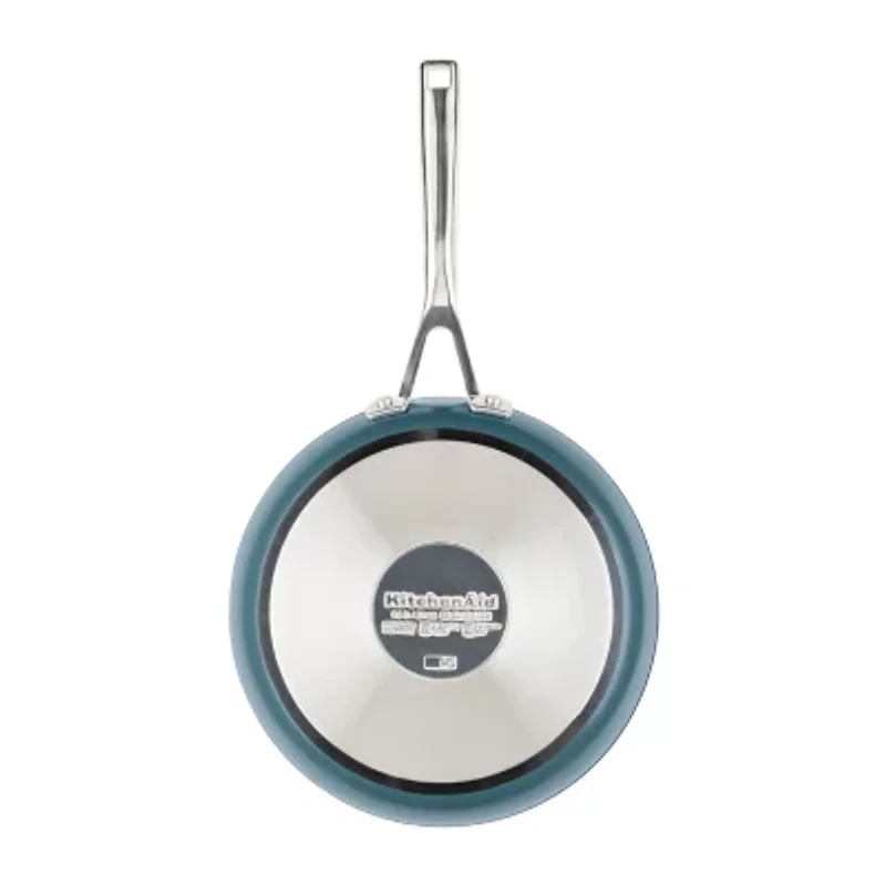 KitchenAid Color-Finished Stainless Steel Agave 3-Ply Base Stainless Steel Frying Pan