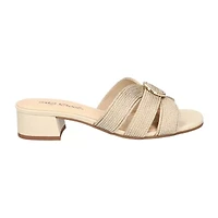 Easy Street Womens Onyx Heeled Sandals