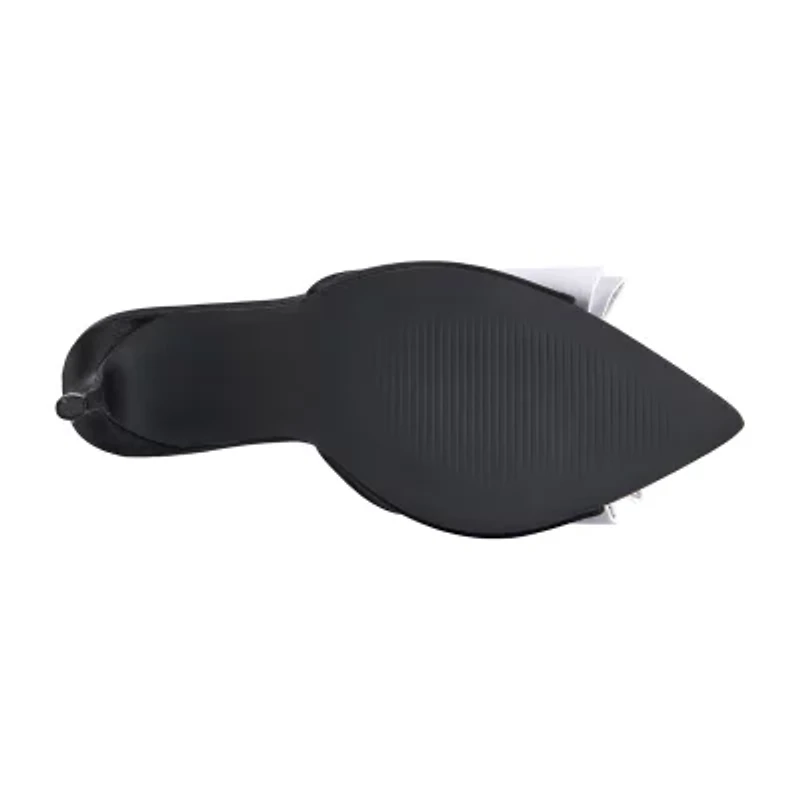 IZZY by AZALEA WANG Geeta Womens Pointed Open Toe Stiletto Heel Pumps