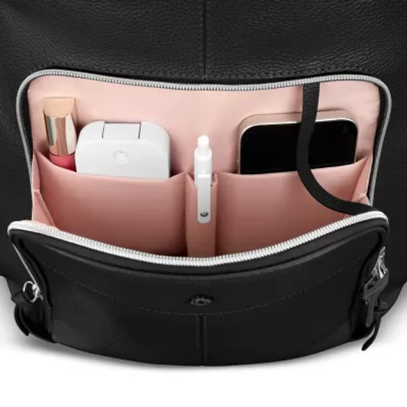 Samsonite Mobile Solution 2 Leather Deluxe Unisex Adult Padded Straps Backpack