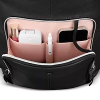 Samsonite Mobile Solution 2 Leather Deluxe Unisex Adult Padded Straps Backpack