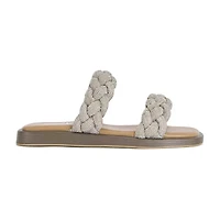 IZZY by AZALEA WANG Andra Womens Footbed Sandals