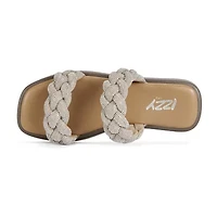 IZZY by AZALEA WANG Andra Womens Footbed Sandals