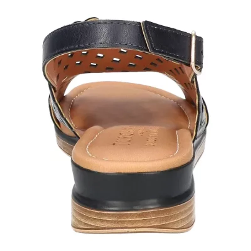 Easy Street Womens Martella Wedge Sandals