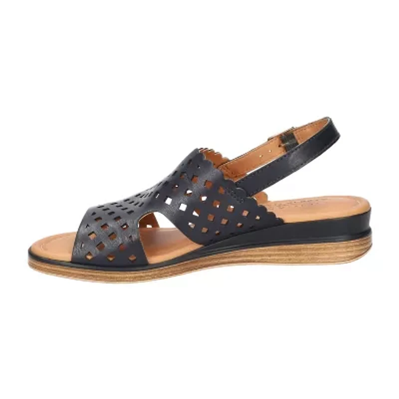 Easy Street Womens Martella Wedge Sandals