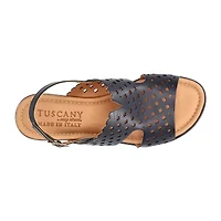 Easy Street Womens Martella Wedge Sandals