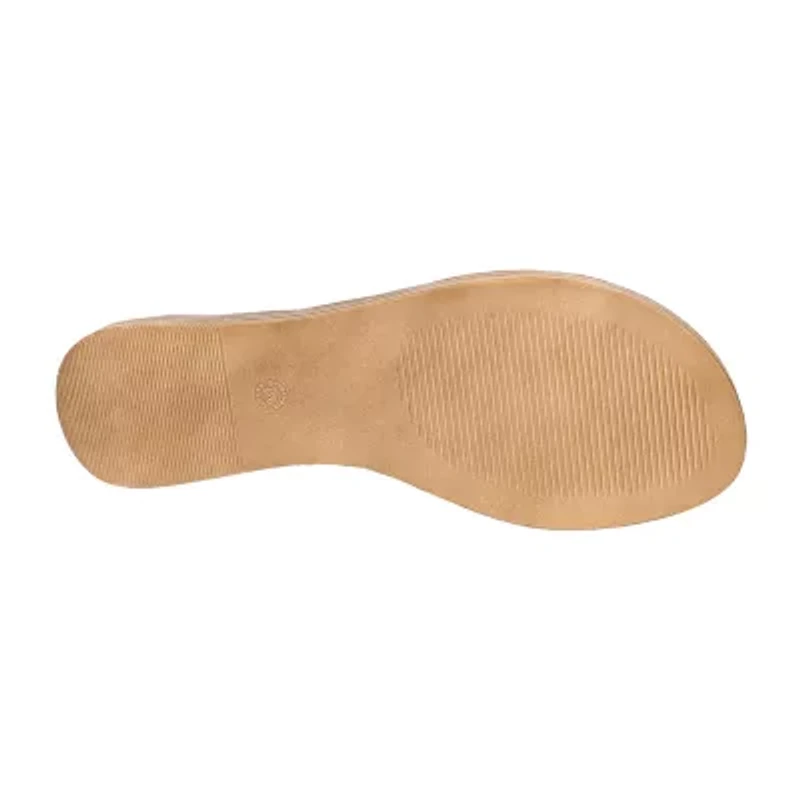 Easy Street Womens Martella Wedge Sandals