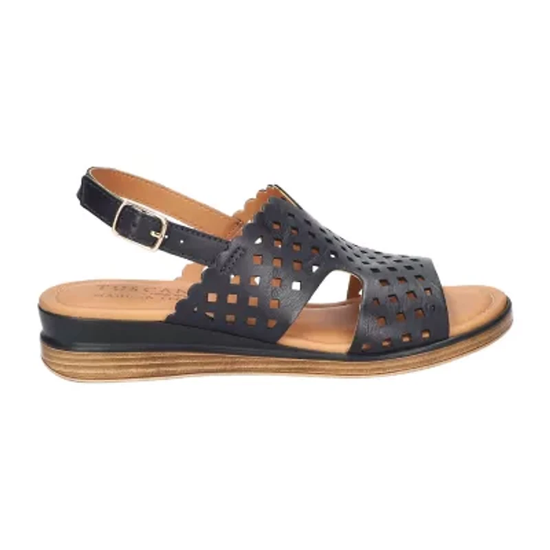 Easy Street Womens Martella Wedge Sandals