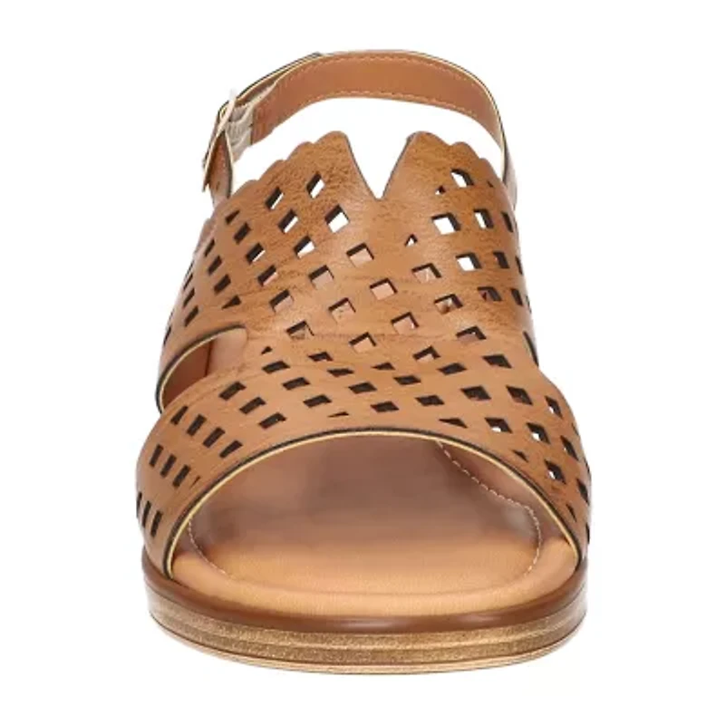 Easy Street Womens Martella Wedge Sandals