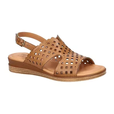 Easy Street Womens Martella Wedge Sandals