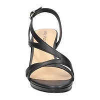 Easy Street Womens Radiant Heeled Sandals
