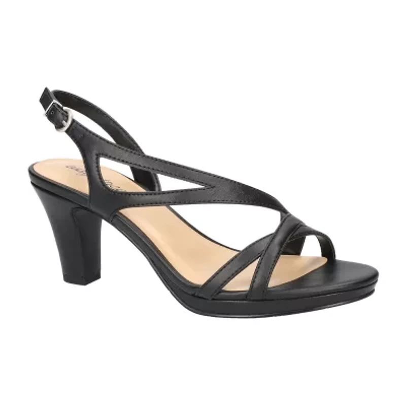 Easy Street Womens Radiant Heeled Sandals