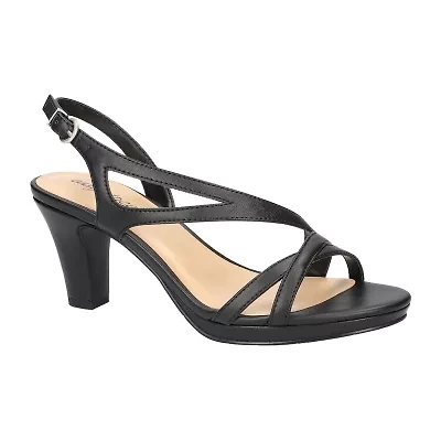 Easy Street Womens Radiant Heeled Sandals