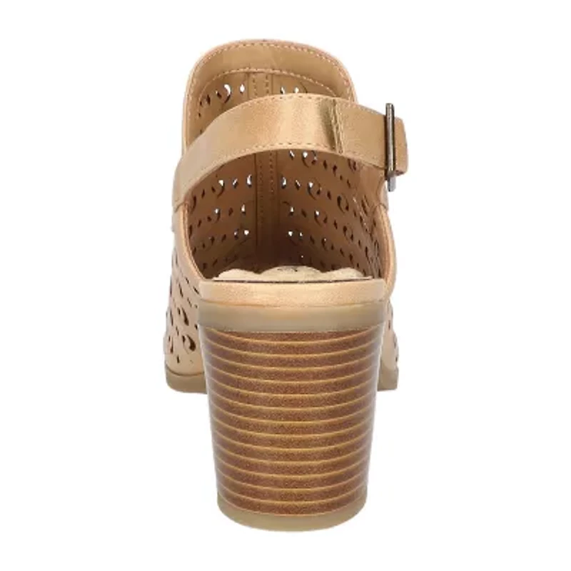 Easy Street Womens Chellie Heeled Sandals