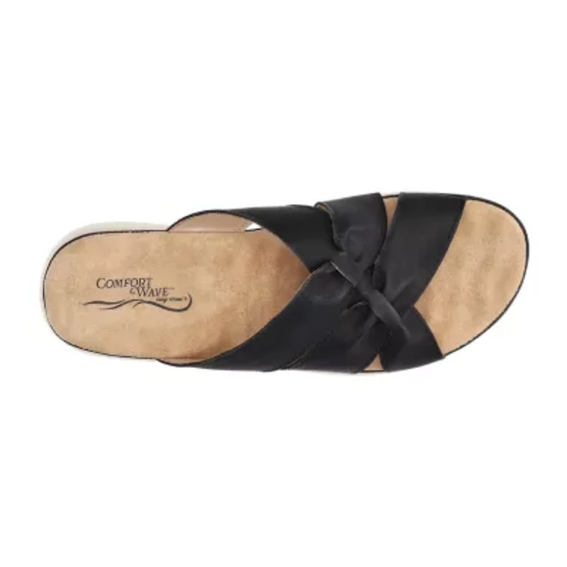 Easy Street Womens Mickey Slide Sandals