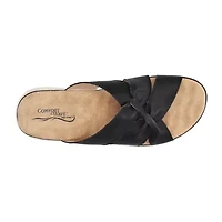 Easy Street Womens Mickey Slide Sandals