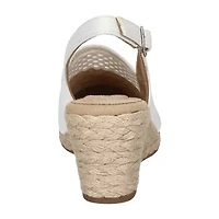 Easy Street Womens Aloha Wedge Sandals