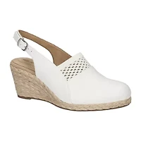 Easy Street Womens Aloha Wedge Sandals