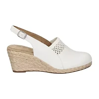 Easy Street Womens Aloha Wedge Sandals