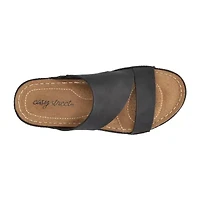 Easy Street Womens Larrain Wedge Sandals