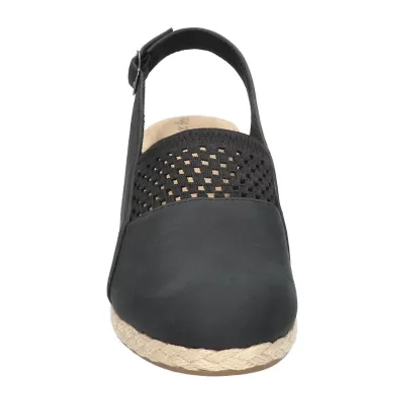 Easy Street Womens Aloha Wedge Sandals