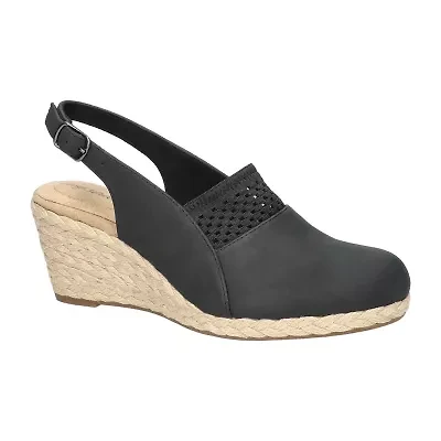 Easy Street Womens Aloha Wedge Sandals