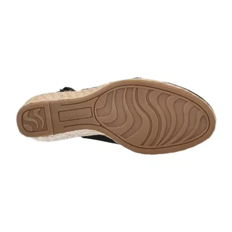 Easy Street Womens Aloha Wedge Sandals