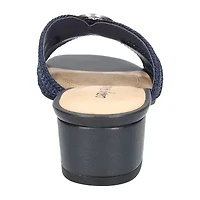 Easy Street Womens Onyx Heeled Sandals