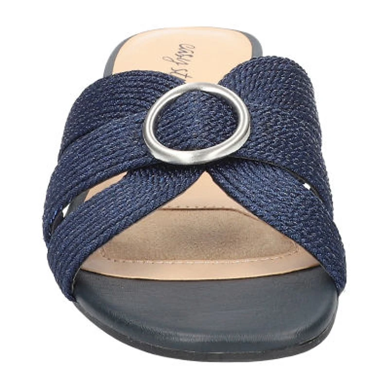 Easy Street Womens Onyx Heeled Sandals