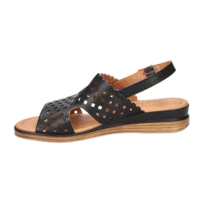 Easy Street Womens Martella Wedge Sandals