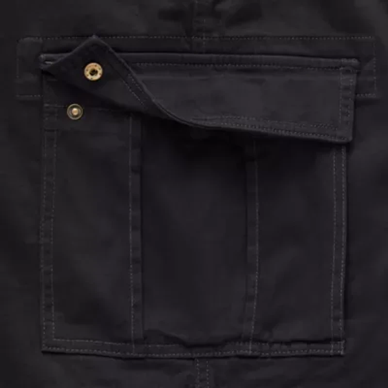 St. John's Bay Mens 10" Mid Rise Stretch Fabric Cargo Short