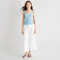 Hurley Womens Juniors Scoop Neck Sleeveless Tank Top