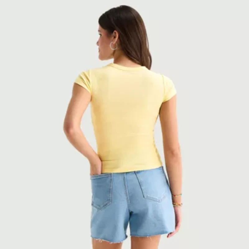 Arizona Baby Womens Crew Neck Short Sleeve T-Shirt