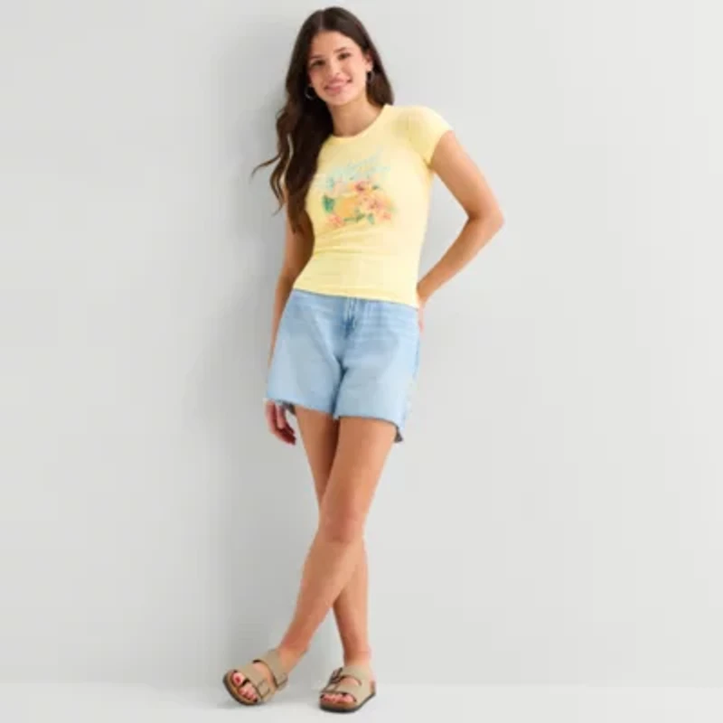 Arizona Baby Womens Crew Neck Short Sleeve T-Shirt