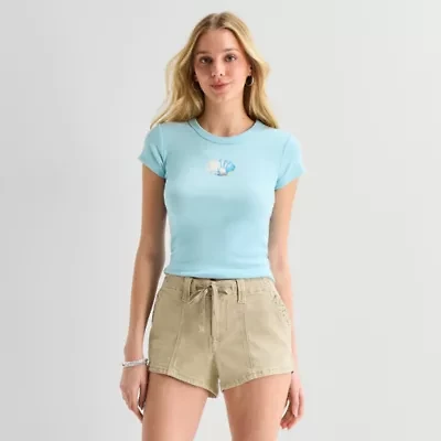 Arizona Baby Womens Crew Neck Short Sleeve T-Shirt