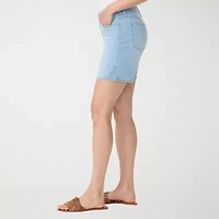 Gloria Vanderbilt Amanda Womens 6" Denim Short