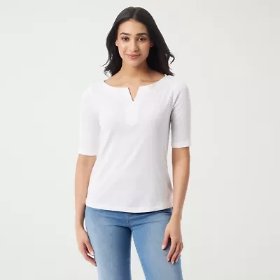 Gloria Vanderbilt Womens T-Shirt