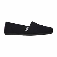 Skechers Bobs Plush Peace And Love Womens Closed Toe Slip-On Shoe