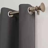 Sun Zero Evan Grommet Top Energy Saving Blackout Single Curtain Panel
