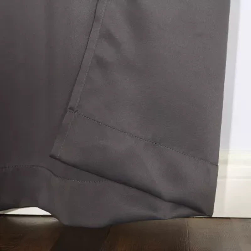 Sun Zero Evan Grommet Top Energy Saving Blackout Single Curtain Panel