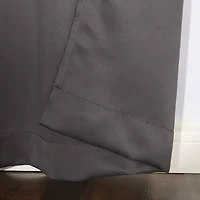 Sun Zero Evan Grommet Top Energy Saving Blackout Single Curtain Panel