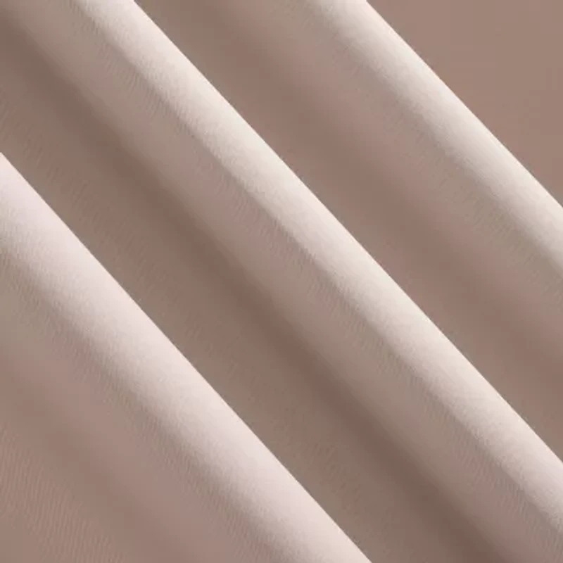 Sun Zero Evan Tab Top Energy Saving Blackout Single Curtain Panel