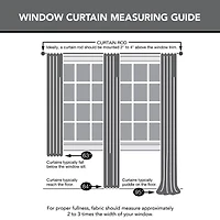 Sun Zero Evan Tab Top Energy Saving Blackout Single Curtain Panel