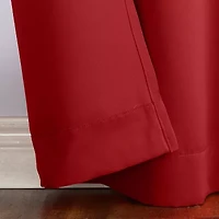 Sun Zero Evan Rod Pocket Energy Saving Blackout Single Curtain Panel