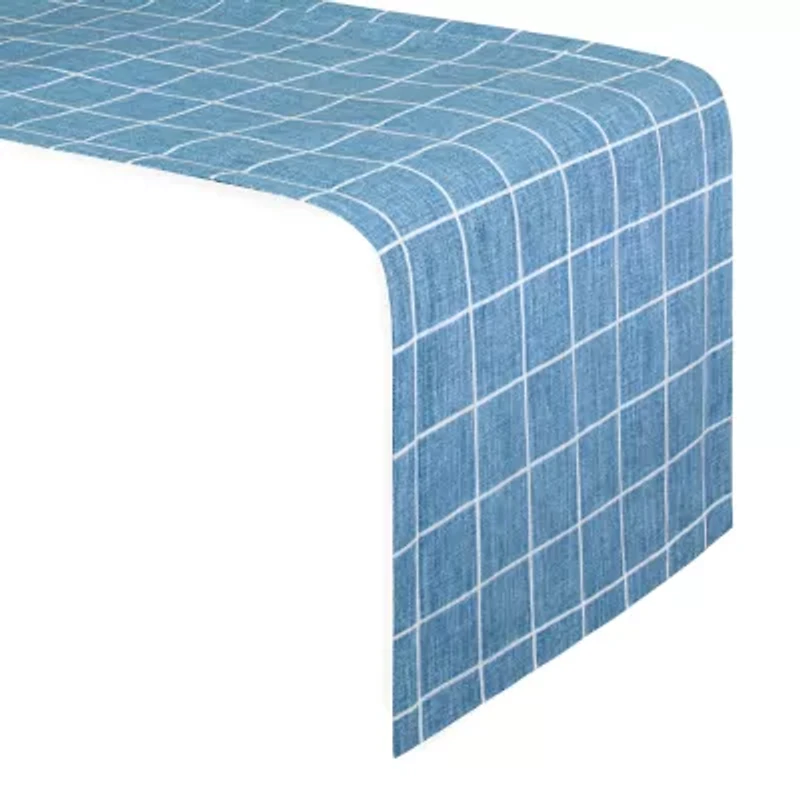 Fieldcrest Window Pane Table Runner