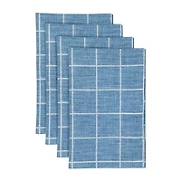 Fieldcrest Window Pane 4-pc. Napkins