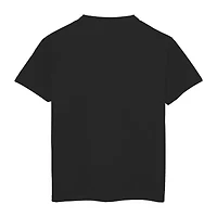 Little & Big Kid Boys Round Neck Short Sleeve Regular Fit Batman Graphic T-Shirt